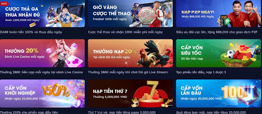 Tổng hợp những chương trình khuyến mãi Tap88