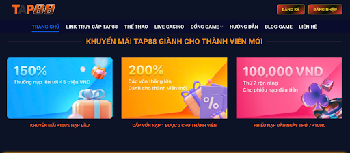 Vì sao khuyến mãi Tap88 được ưa chuộng?